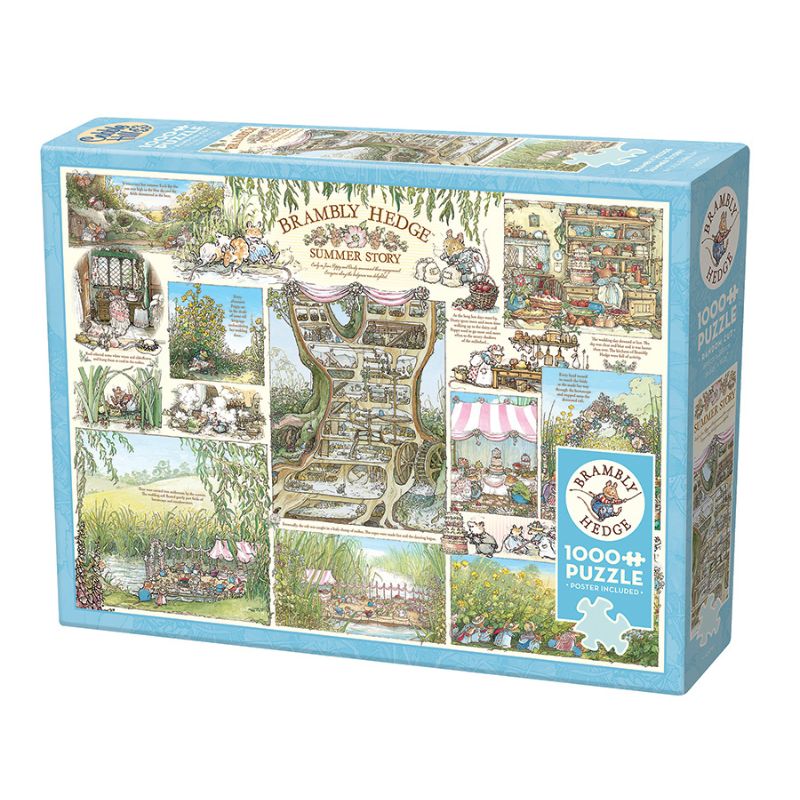 Brambly Hedge Summer Story Cobble Hill 1000 Piece Puzzle Brambly Hedge Summer Story Cobble Hill 1000 Piece Puzzle