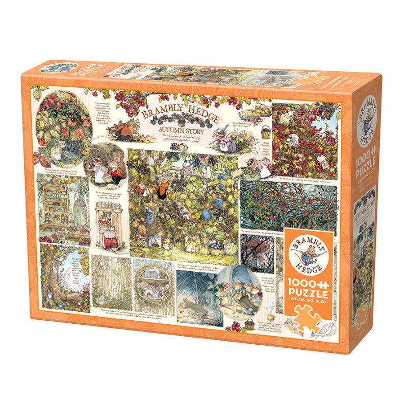 Brambly Hedge Autumn Story Cobble Hill 1000 Piece Puzzle Brambly Hedge Autumn Story Cobble Hill 1000 Piece Puzzle