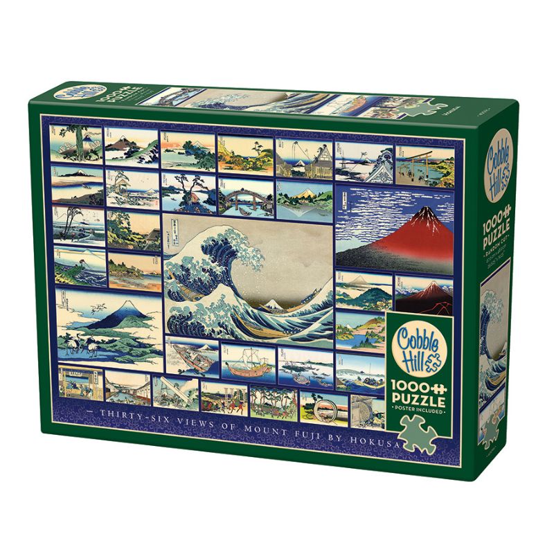 Hokusai Cobble Hill 1000 Piece Puzzle Hokusai Cobble Hill 1000 Piece Puzzle