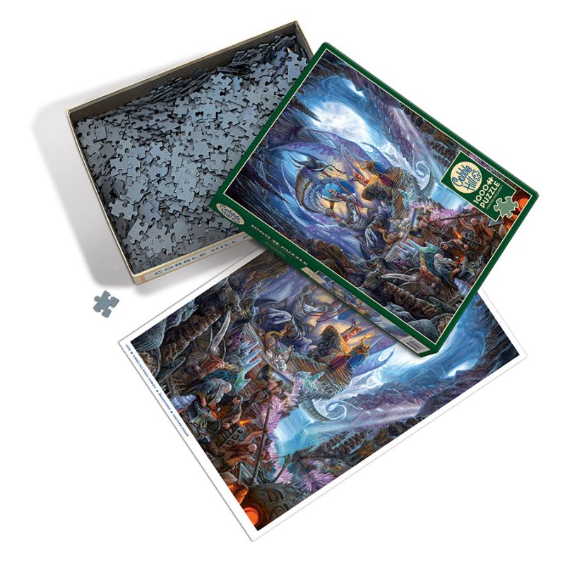 Dragonforge Cobble Hill 1000 Piece Puzzle Details Dragonforge Cobble Hill 1000 Piece Puzzle Details