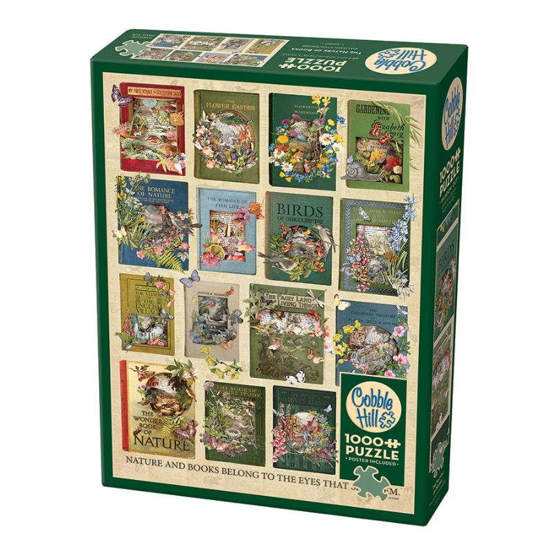 The Nature of Books Cobble Hill 1000 Piece Puzzle The Nature of Books Cobble Hill 1000 Piece Puzzle