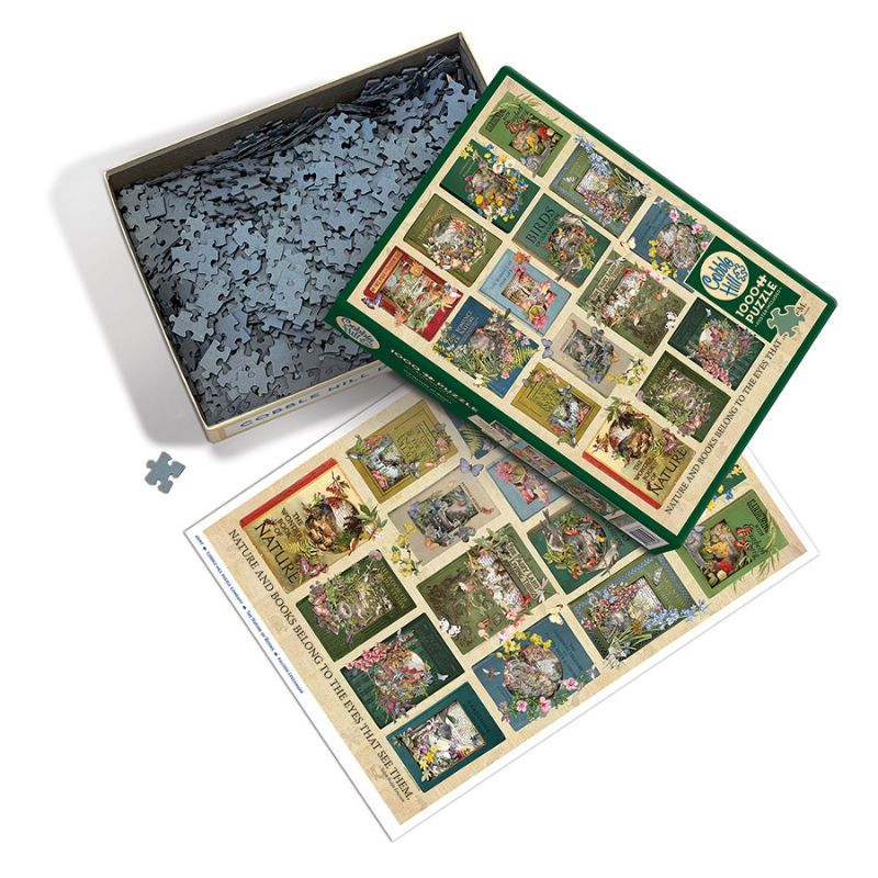 The Nature of Books Cobble Hill 1000 Piece Puzzle Details The Nature of Books Cobble Hill 1000 Piece Puzzle Details
