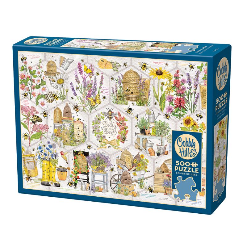 Busy as a Bee Cobble Hill 500 Piece Puzzle Busy as a Bee Cobble Hill 500 Piece Puzzle
