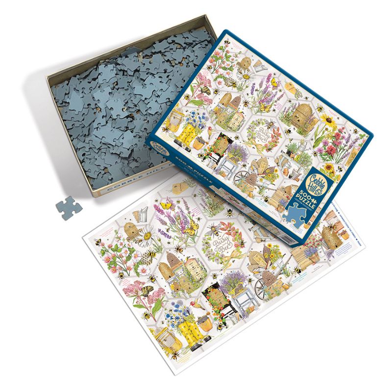 Busy as a Bee Cobble Hill 500 Piece Puzzle Details Busy as a Bee Cobble Hill 500 Piece Puzzle Details