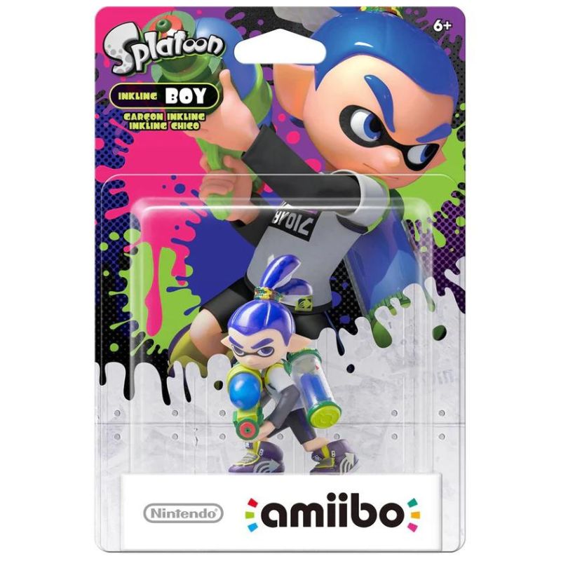 Splatoon Inkling Boy Amiibo Game Figure Splatoon Inkling Boy Amiibo Game Figure