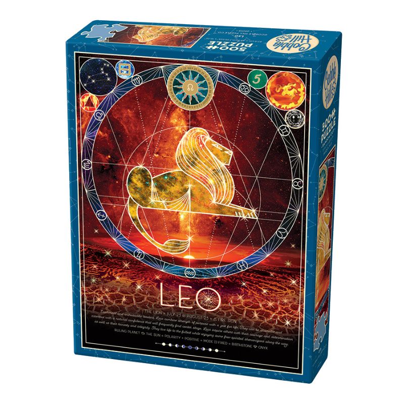 Leo Cobble Hill 500 Piece Puzzle Leo Cobble Hill 500 Piece Puzzle