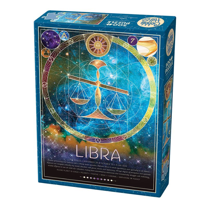 Libra Cobble Hill 500 Piece Puzzle Libra Cobble Hill 500 Piece Puzzle