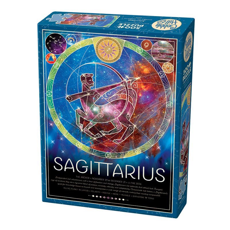 Sagittarius Cobble Hill 500 Piece Puzzle Sagittarius Cobble Hill 500 Piece Puzzle