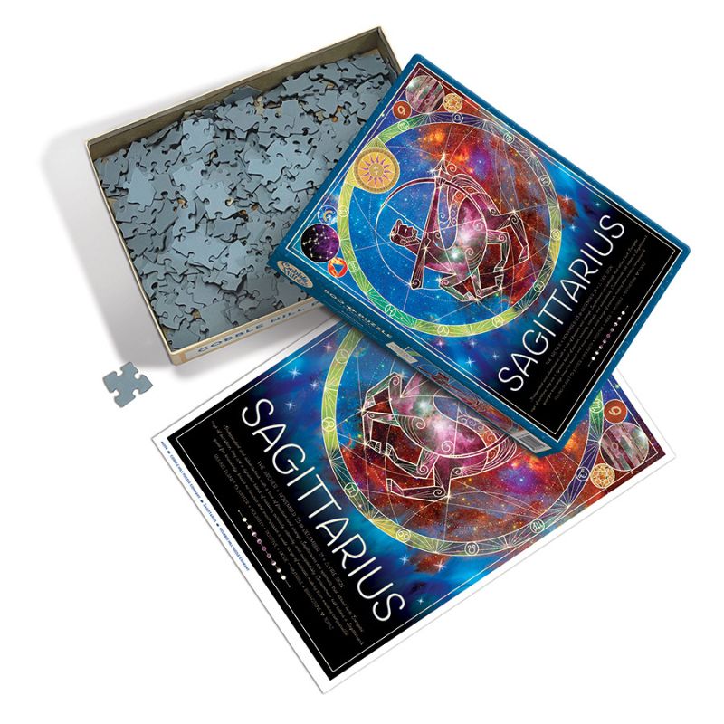 Sagittarius Cobble Hill 500 Piece Puzzle Details Sagittarius Cobble Hill 500 Piece Puzzle Details