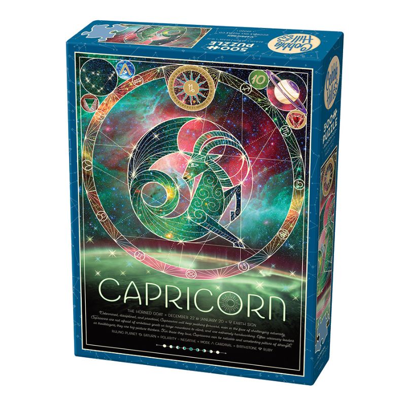 Capricorn Cobble Hill 500 Piece Puzzle Capricorn Cobble Hill 500 Piece Puzzle