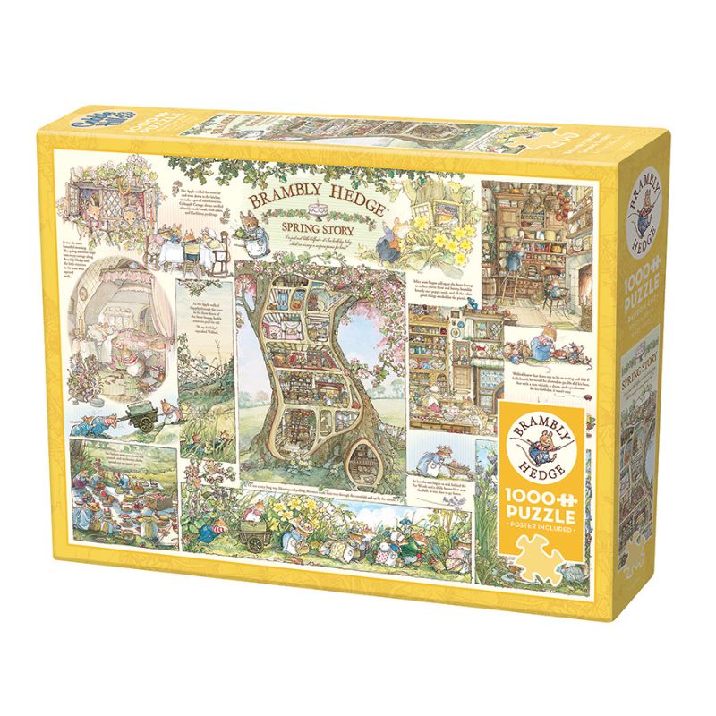 Brambly Hedge Spring Story Cobble Hill 1000 Piece Puzzle Brambly Hedge Spring Story Cobble Hill 1000 Piece Puzzle