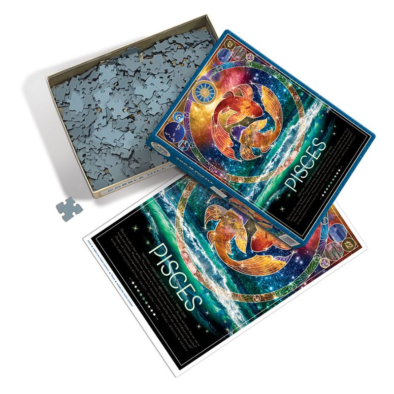 Pisces Cobble Hill 500 Piece Puzzle Details Pisces Cobble Hill 500 Piece Puzzle Details