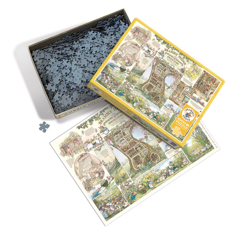 Brambly Hedge Spring Story Cobble Hill 1000 Piece Puzzle Details Brambly Hedge Spring Story Cobble Hill 1000 Piece Puzzle Details