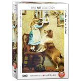 Little Girl and her Sheltie Eurographics 1000 Piece Jigsaw Puzzle