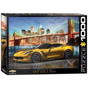 Corvette Z06 Out for a Spin Eurographics 1000 Piece Jigsaw Puzzle