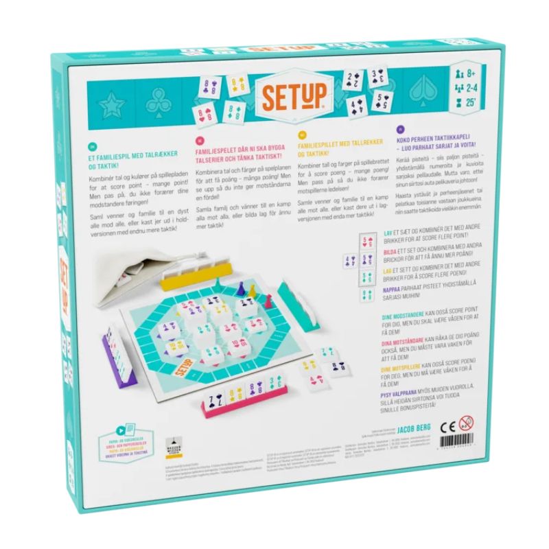 SETUP Strategy Board Game 8+ Multiplayer Details SETUP Strategy Board Game 8+ Multiplayer Details
