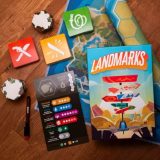 Landmarks Family Party Game 8+ Multiplayer Parts