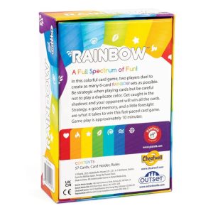 Rainbow Beginner Friendly Card Game 7+ Two-player Details