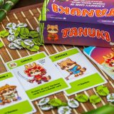 Tanuki Cute Cartoon Character Family Card Game 8+ Multiplayer Parts